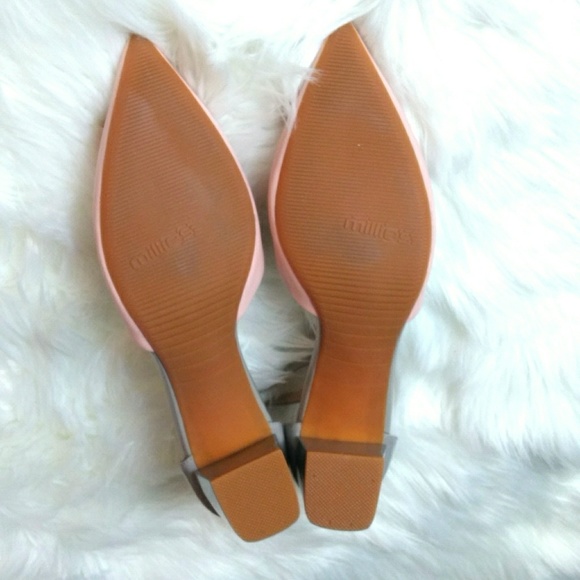 NWOT millie's ◾ Leather Block Heels - Picture 5 of 9